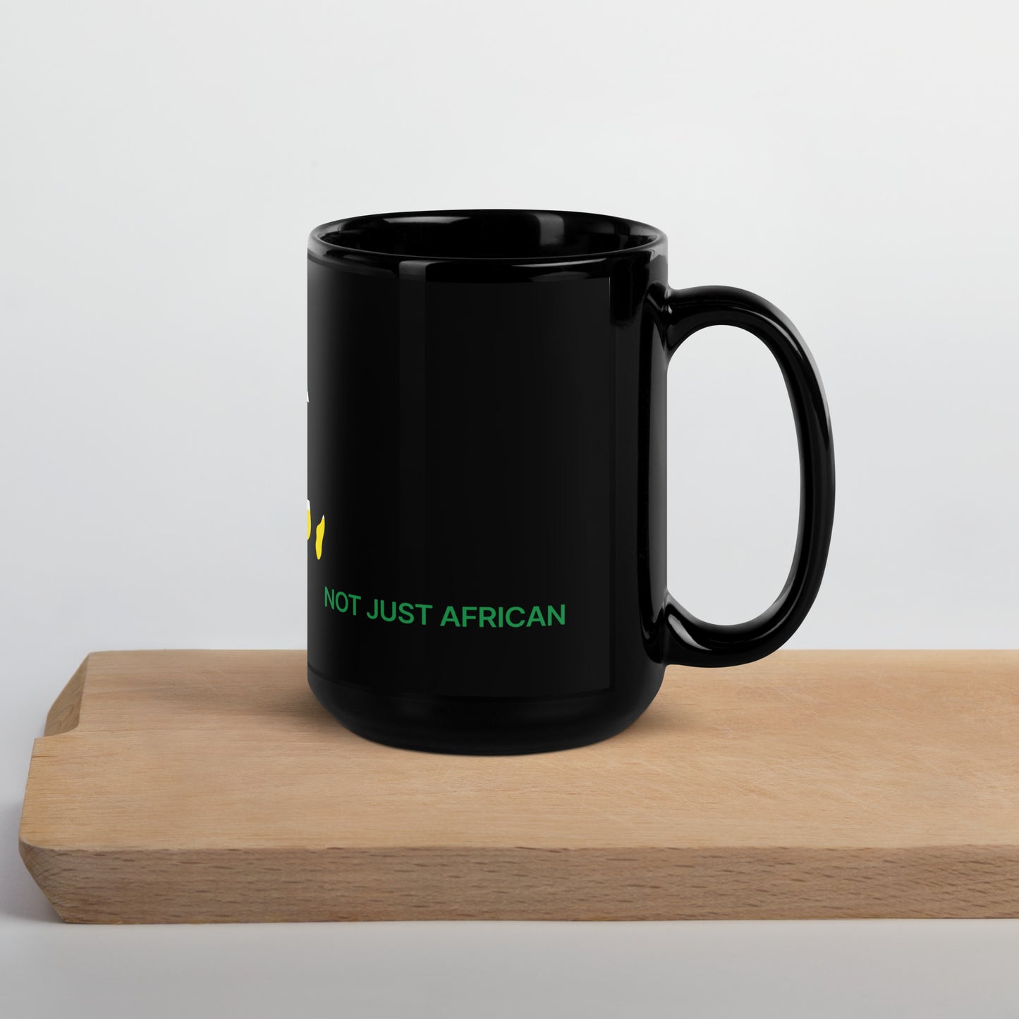 Lifestyle photo of Mozambique flag mug by Brush Africa