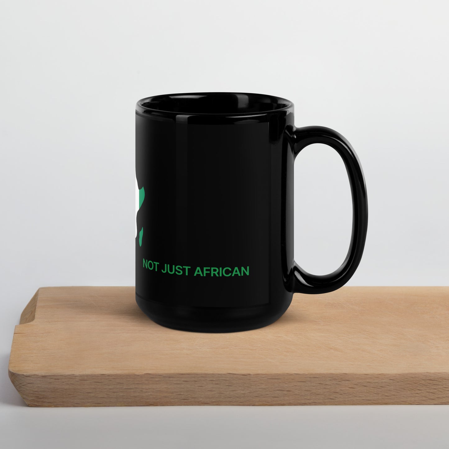 Lifestyle photo of Nigeria flag mug by Brush Africa