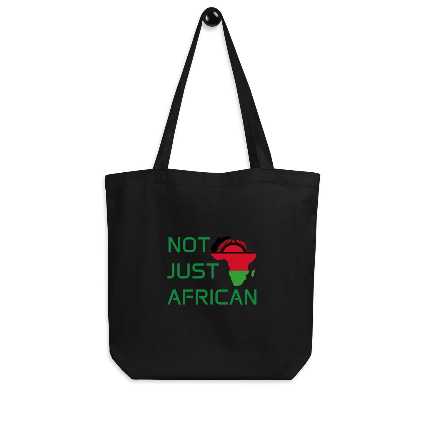 Tote bag featuring Africa silhouette filled with Malawi Flag – Not Just African by Brush Africa