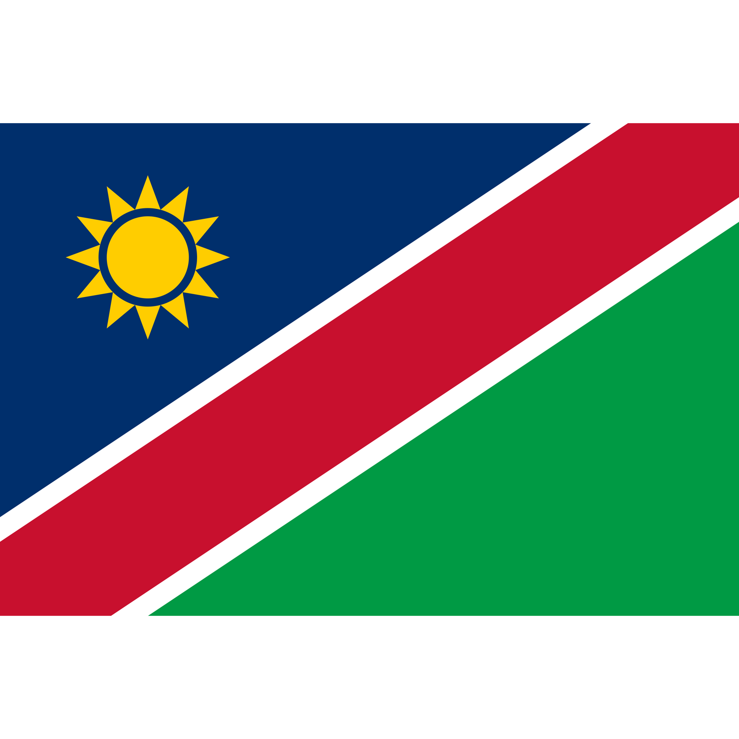 Namibia flag inspired collection – Not Just African by Brush Africa