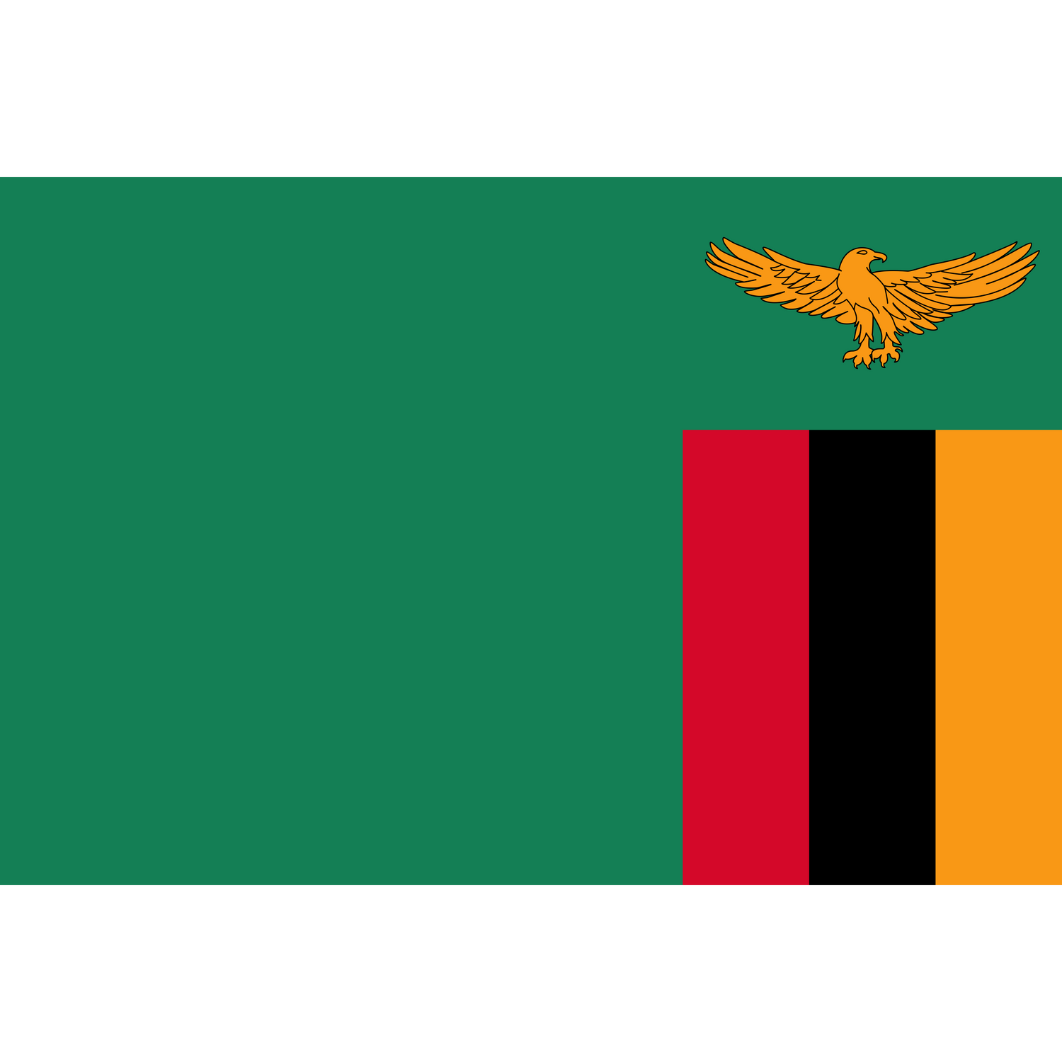 Zambia flag inspired collection – Not Just African by Brush Africa