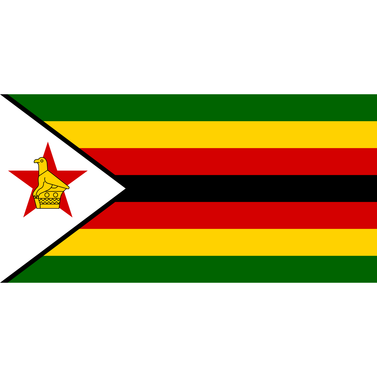 Zimbabwe flag inspired collection – Not Just African by Brush Africa