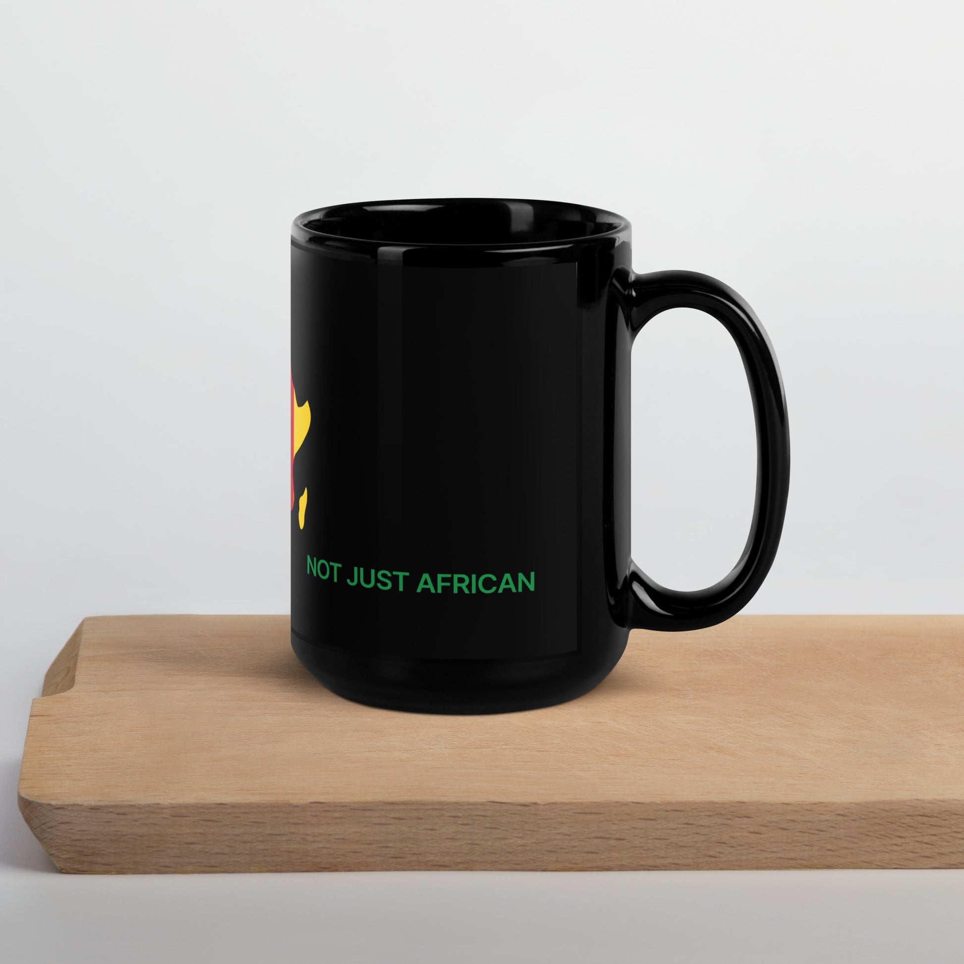 Lifestyle photo of Cameroon flag mug by Brush Africa
