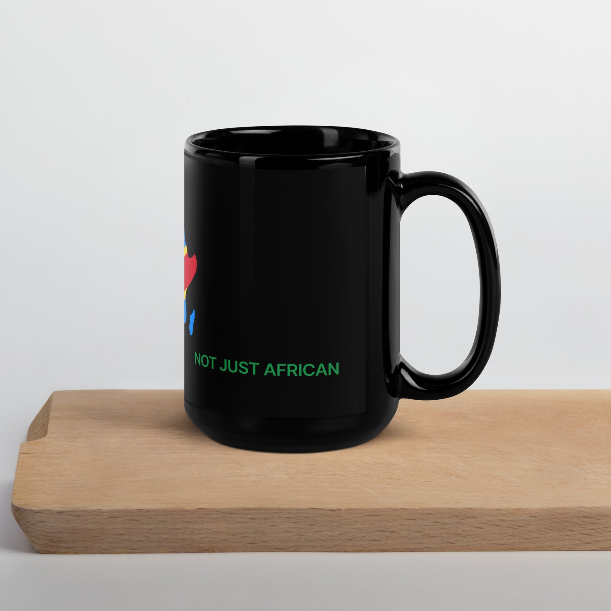 Lifestyle photo of DR Congo flag mug by Brush Africa
