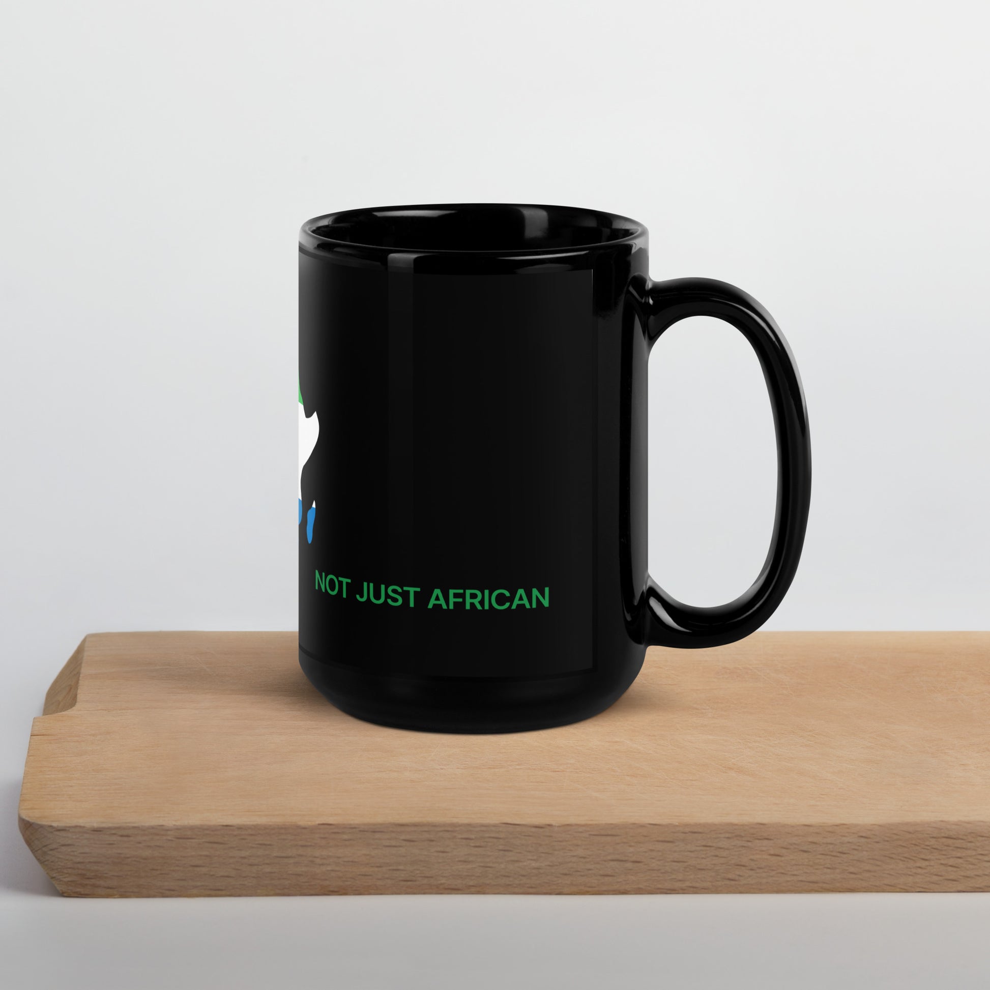 Lifestyle photo of Sierra Leone flag mug by Brush Africa
